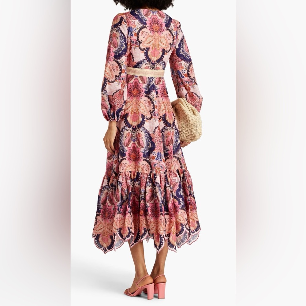 ZIMMERMANN Paisley Print Dress